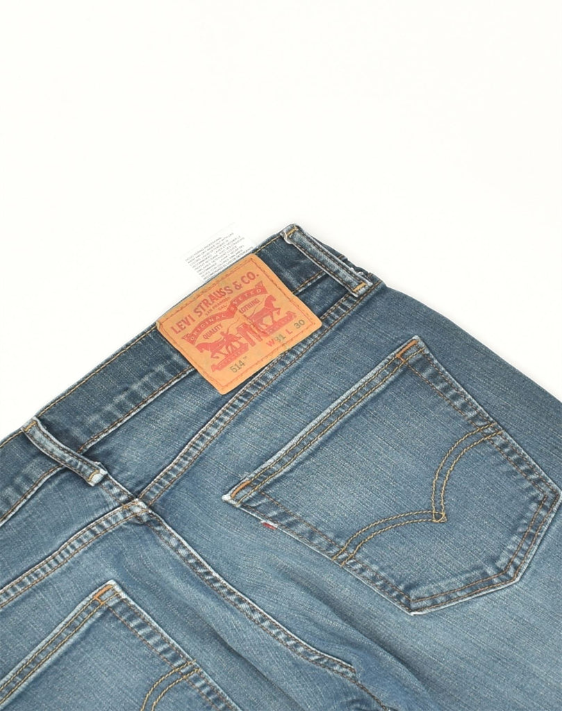 LEVI'S Mens 514 Straight Jeans W31 L27 Blue Cotton | Vintage Levi's | Thrift | Second-Hand Levi's | Used Clothing | Messina Hembry 