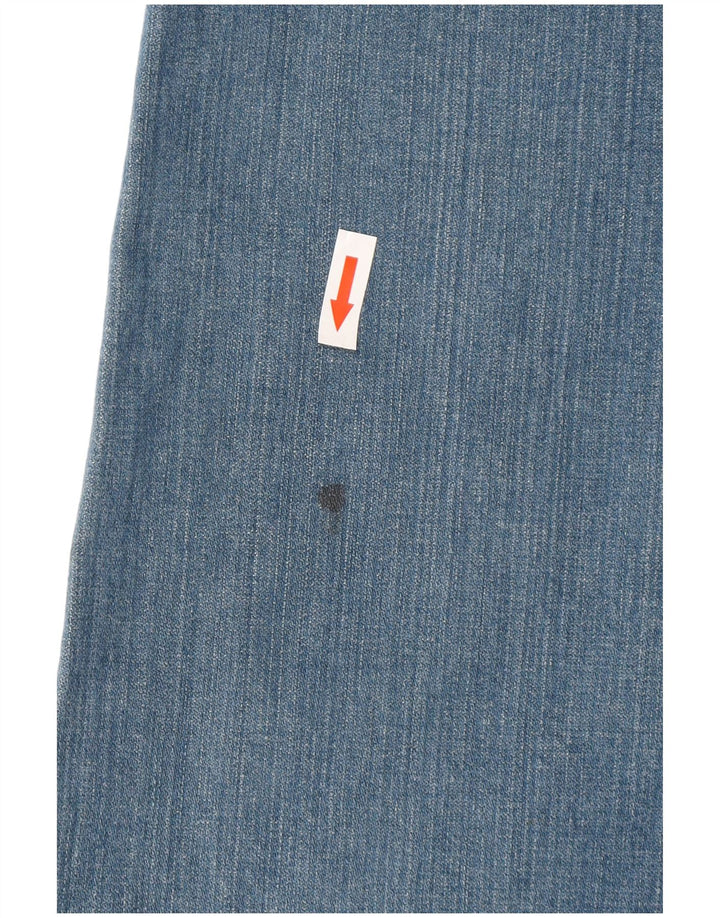 Oasis Womens Wide Leg Jeans W30 L32 Blue Cotton
