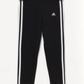 Adidas Womens Leggings UK 0/2 2XS Black Polyester