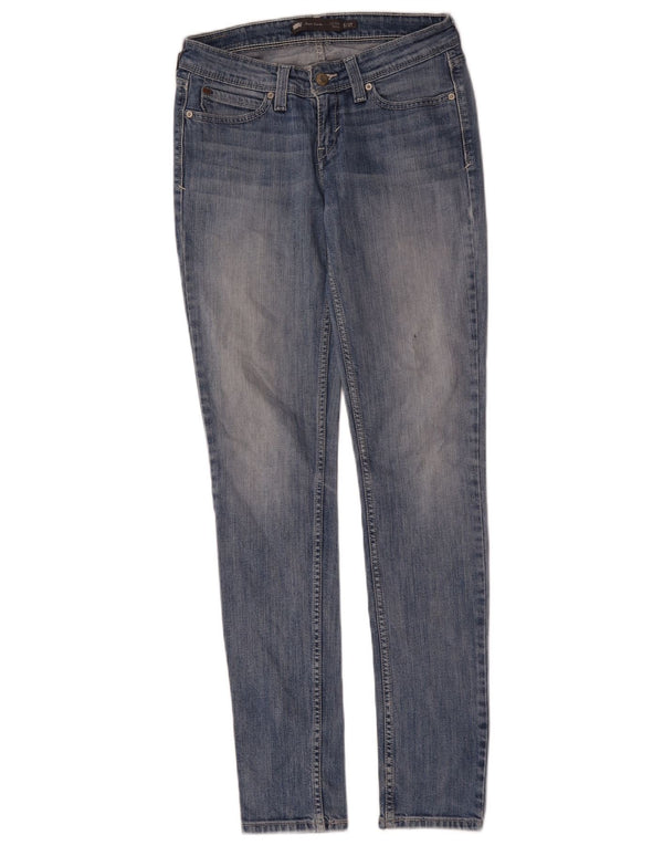 Levi's Womens Demi Curve Low Waist Skinny Jeans US 5 Medium W27 L32 Blue