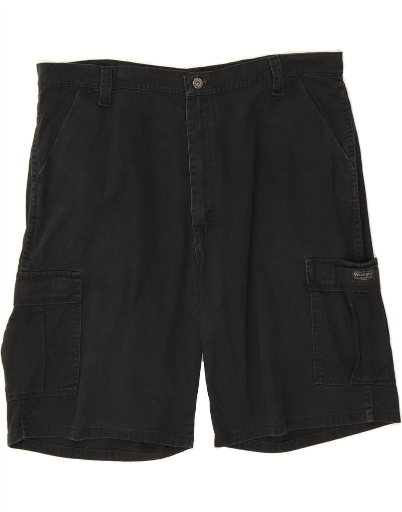 WRANGLER Mens Cargo Shorts W40 XL Black Cotton Vintage Wrangler and Second-Hand Wrangler from Messina Hembry 