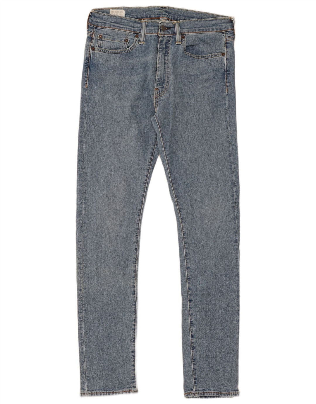 Levi's Mens 519 Skinny Jeans W33 L32 Blue Cotton
