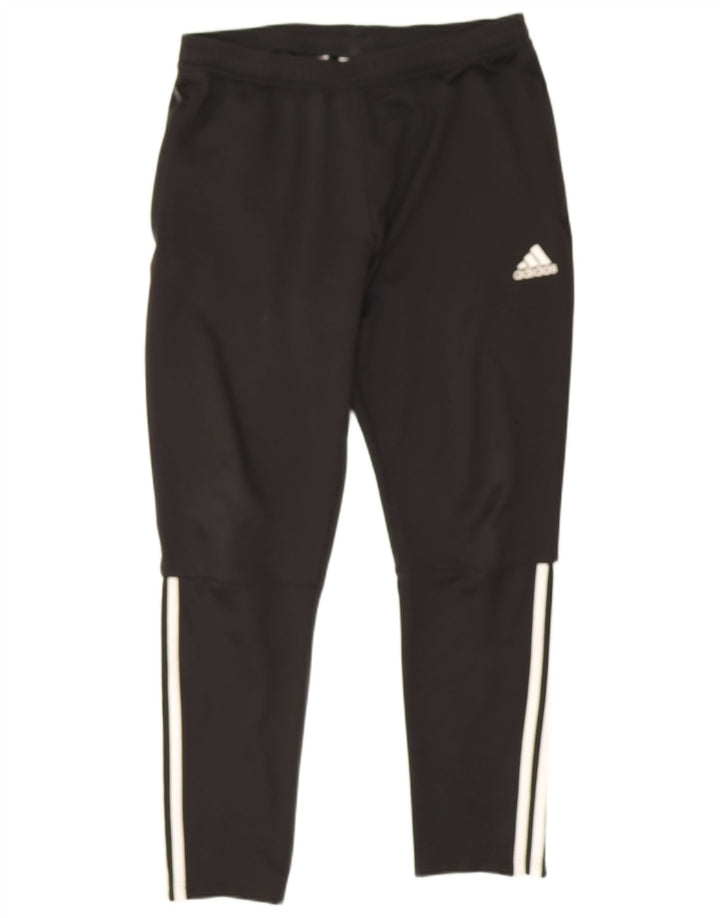 Adidas Mens Tracksuit Trousers Large Black Polyester