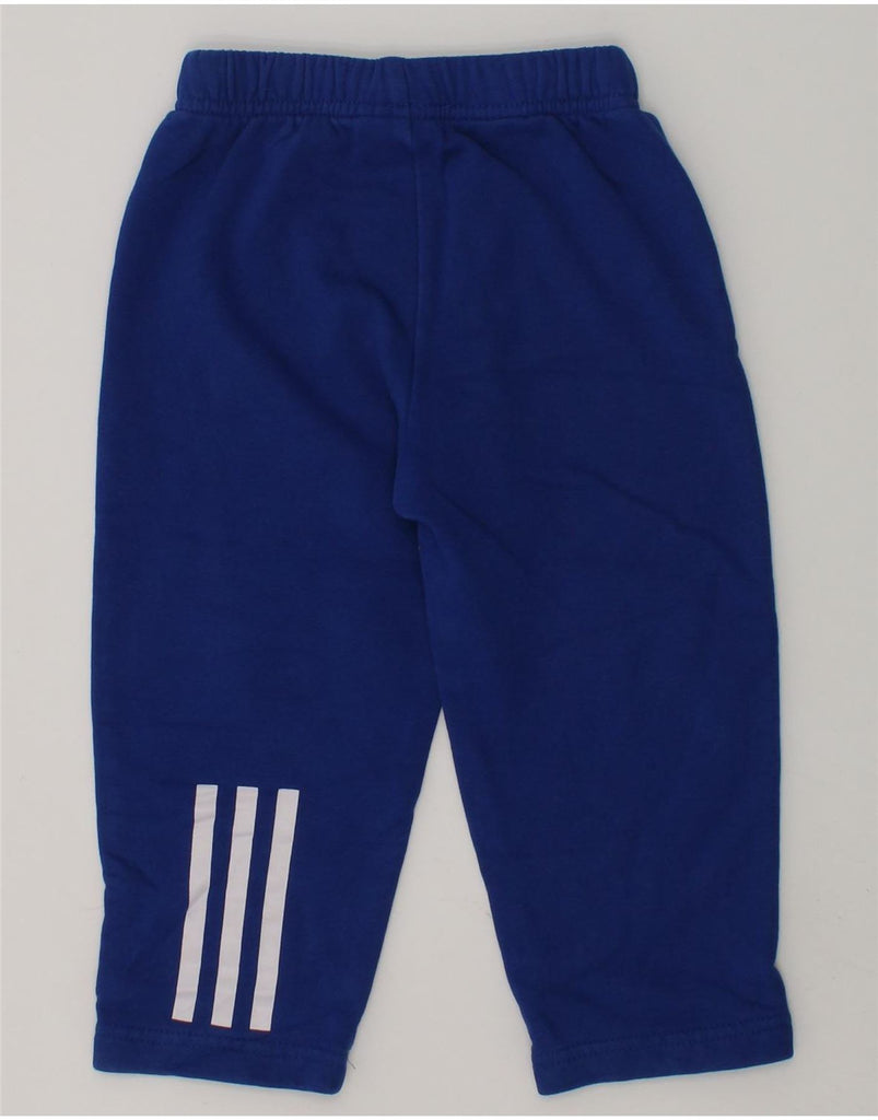 ADIDAS Baby Boys Tracksuit Trousers 18-24 Months Navy Blue Cotton | Vintage Adidas | Thrift | Second-Hand Adidas | Used Clothing | Messina Hembry 