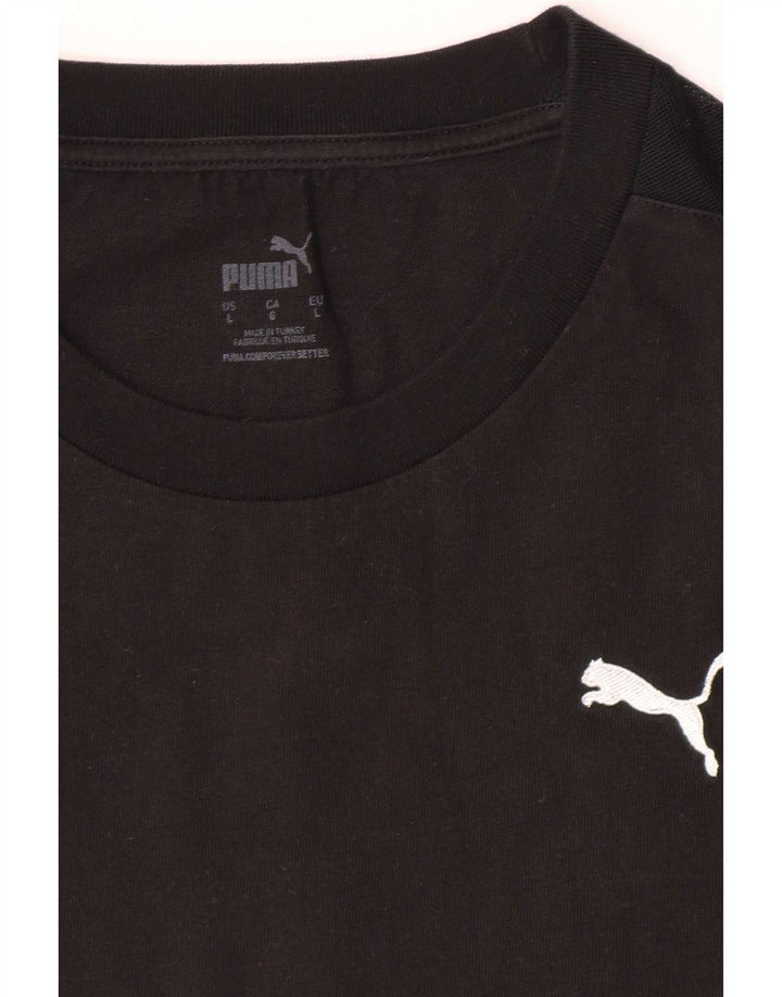 Puma Womens Oversized T-Shirt Dress UK 16 Large Black