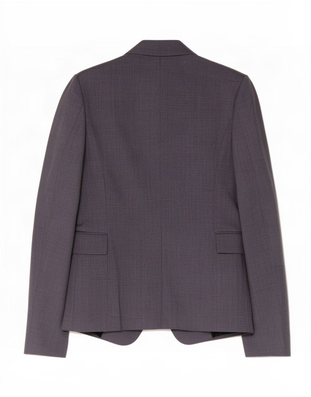 Zara Womens 1 Button Blazer Jacket UK 6 XS Navy Blue Acetate