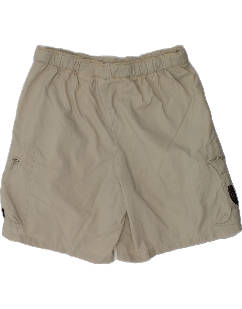 COLUMBIA Boys Cargo Shorts 10-11 Years W28 Grey Nylon | Vintage Columbia | Thrift | Second-Hand Columbia | Used Clothing | Messina Hembry 