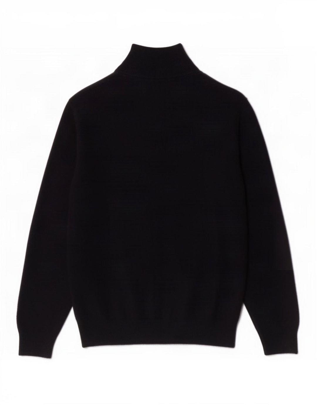 Gant Mens Zip Neck Jumper Sweater Medium Navy Blue Wool