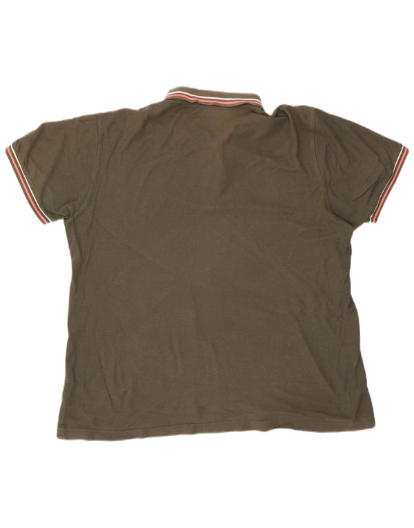 LOTTO Mens Life's Polo Shirt 2XL Khaki