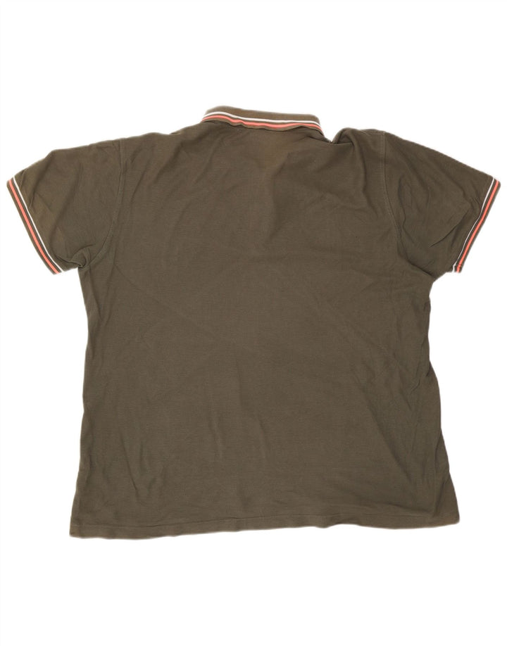 LOTTO Mens Life's Polo Shirt 2XL Khaki