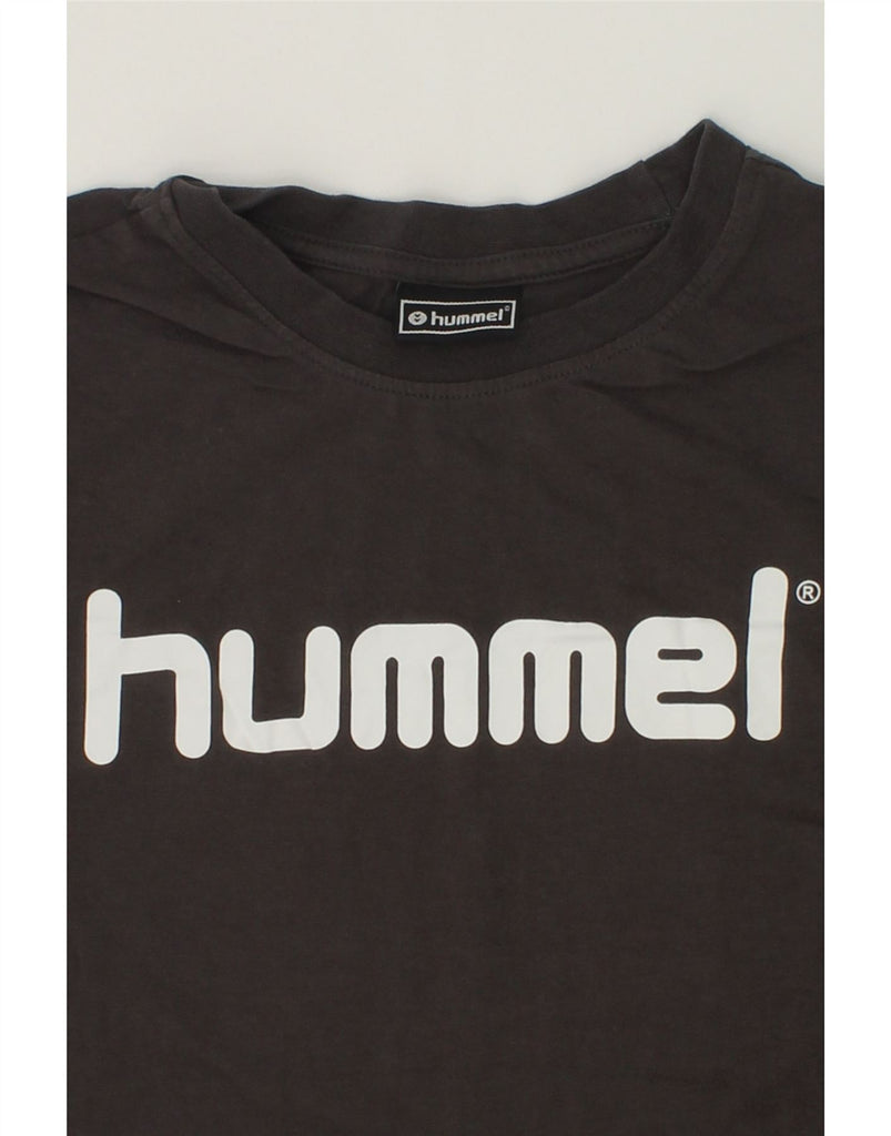 HUMMEL Boys Graphic T-Shirt Top 11-12 Years Grey | Vintage Hummel | Thrift | Second-Hand Hummel | Used Clothing | Messina Hembry 