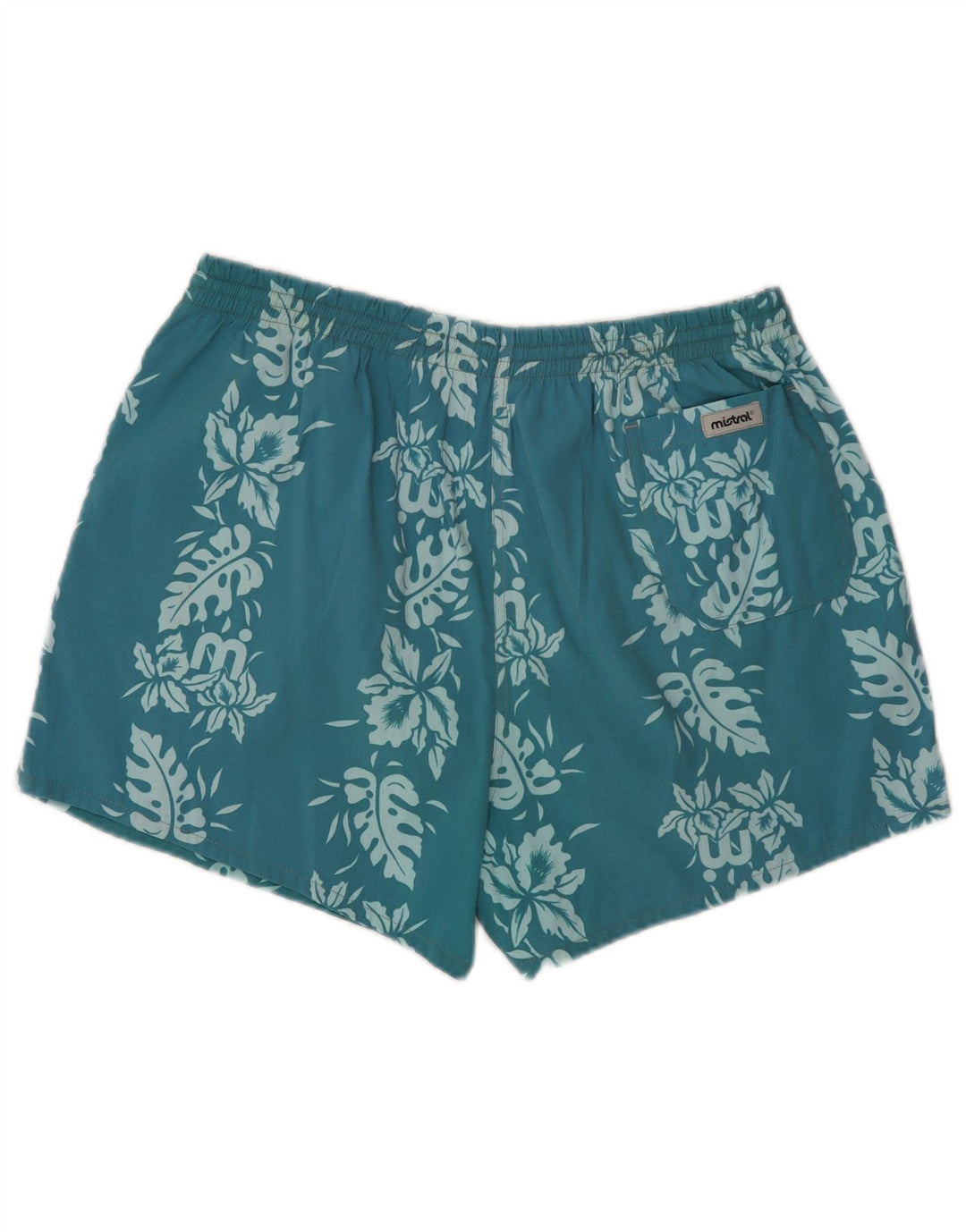 Mistral Mens Swimming Shorts Medium Blue Floral