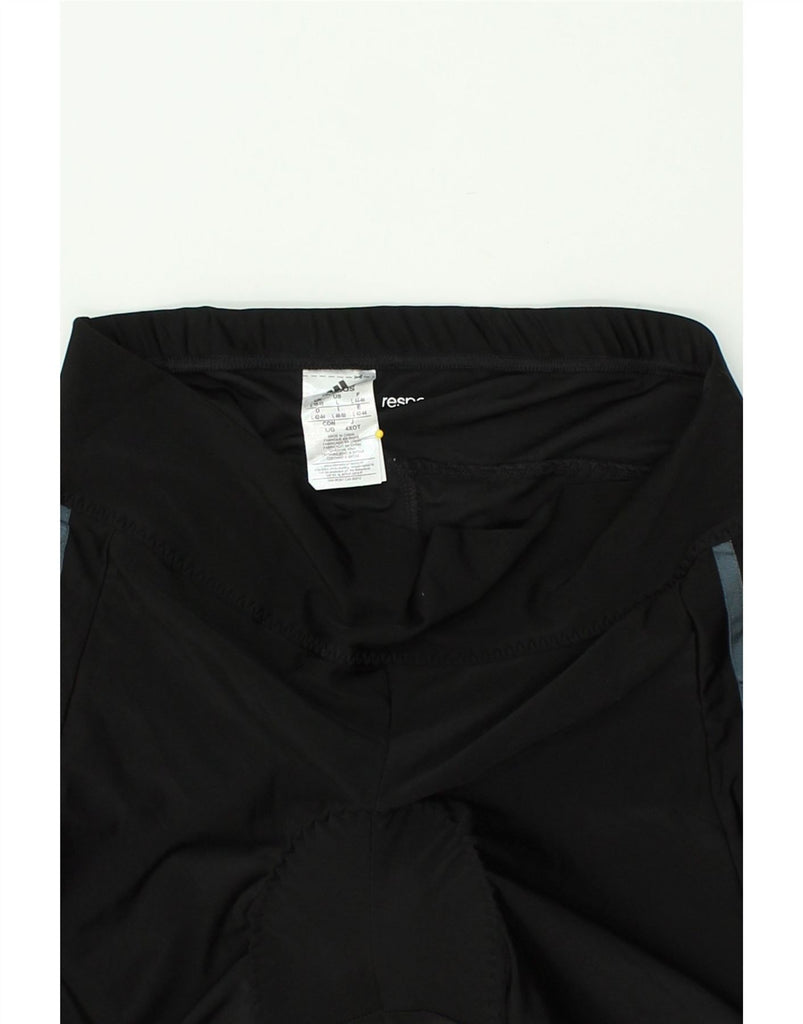 ADIDAS Womens Sport Shorts UK 16/18 Large Black Nylon | Vintage Adidas | Thrift | Second-Hand Adidas | Used Clothing | Messina Hembry 