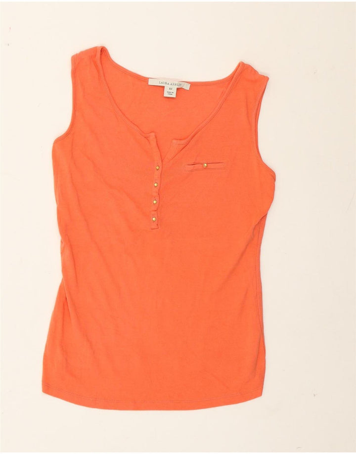Laura Ashley Womens Vest Top UK 6 XS Pink