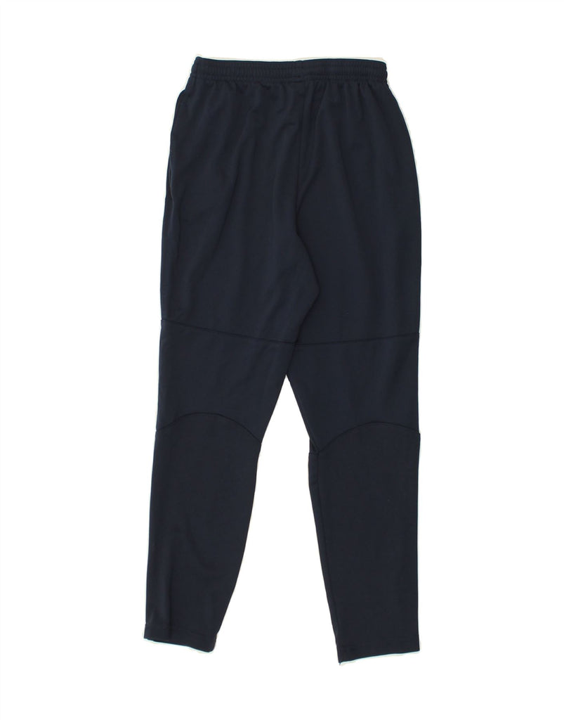 NIKE Boys Dri Fit Tracksuit Trousers 10-11 Years Medium Navy Blue | Vintage Nike | Thrift | Second-Hand Nike | Used Clothing | Messina Hembry 