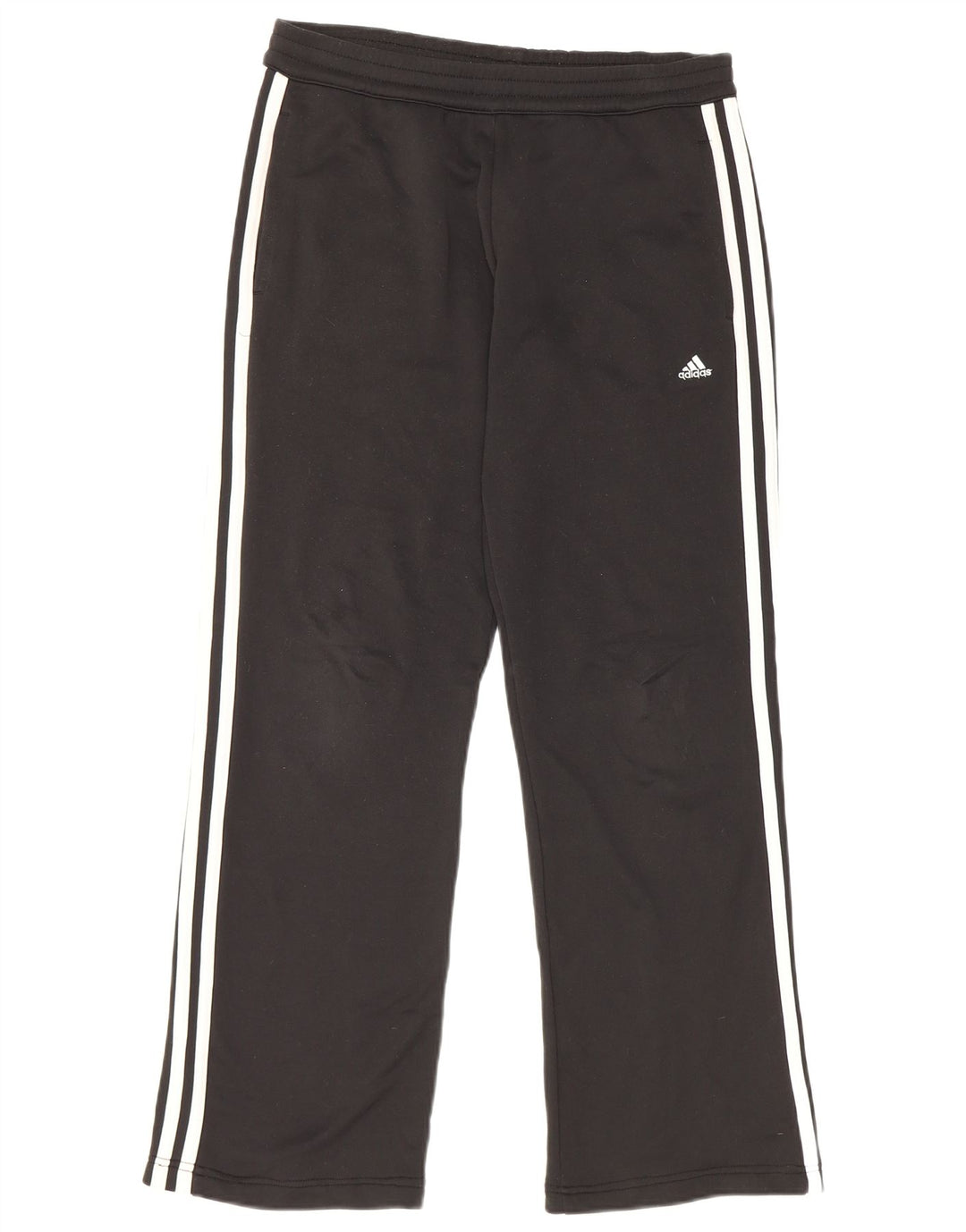 Adidas Womens Tracksuit Trousers UK 10 Small Black Polyester