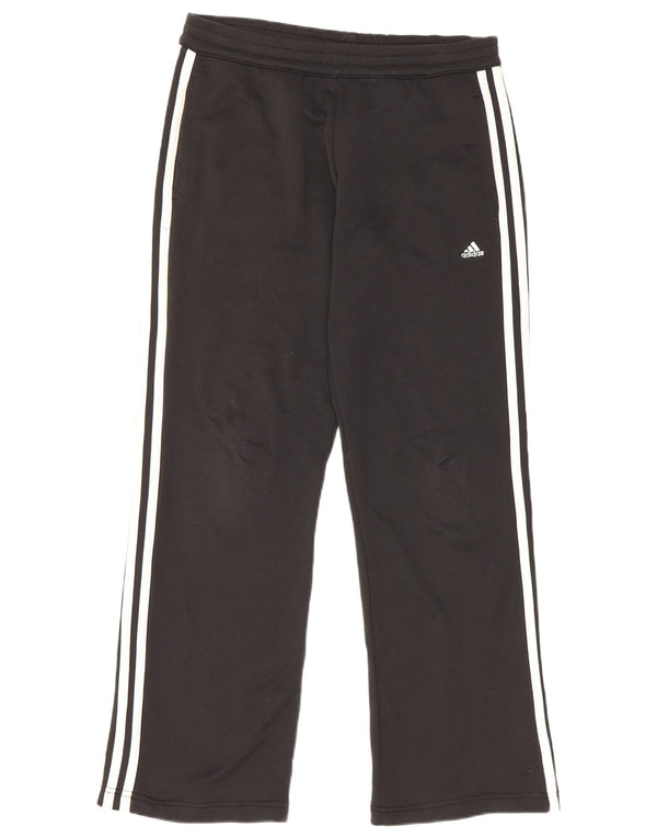 Adidas Womens Tracksuit Trousers UK 10 Small Black Polyester