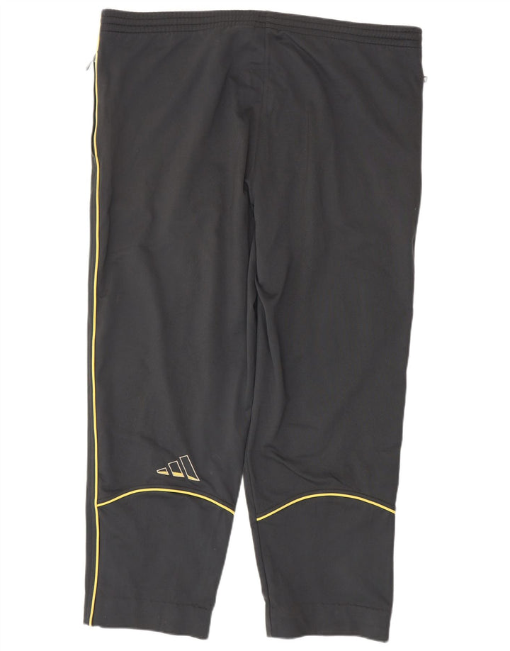 Adidas Mens Tracksuit Trousers UK 46/48 XL Grey Polyester