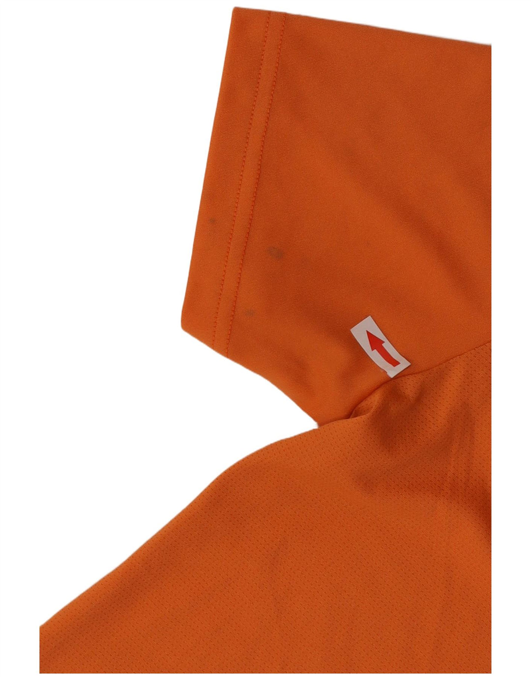 Diadora Mens T-Shirt Top Medium Orange Polyester