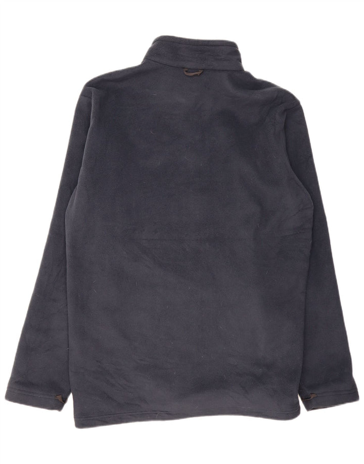 Jack Wolfskin Mens Fleece Jacket UK 44 2XL Black Polyester