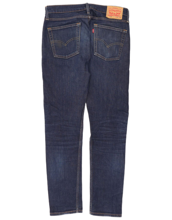 Levi's Mens 510 Skinny Jeans W33 L32 Blue Cotton