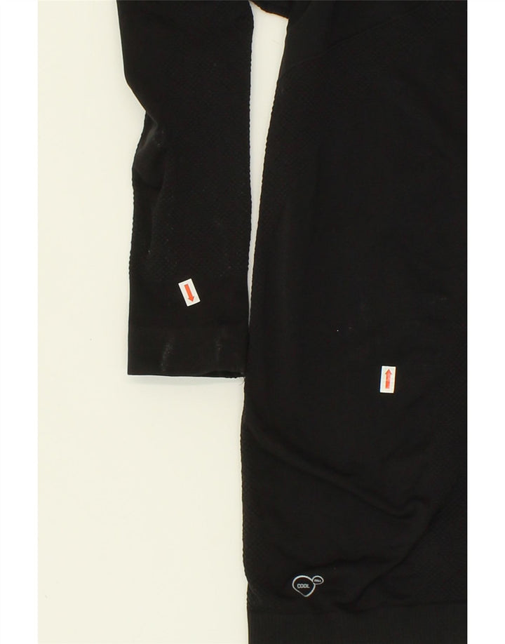 PUMA Womens Tracksuit Top Jacket UK 12 Medium  Black Polyamide Vintage Puma and Second-Hand Puma from Messina Hembry 