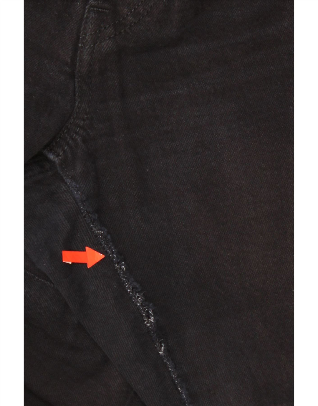 Levi's Mens 501 Straight Jeans W29 L28 Black Cotton