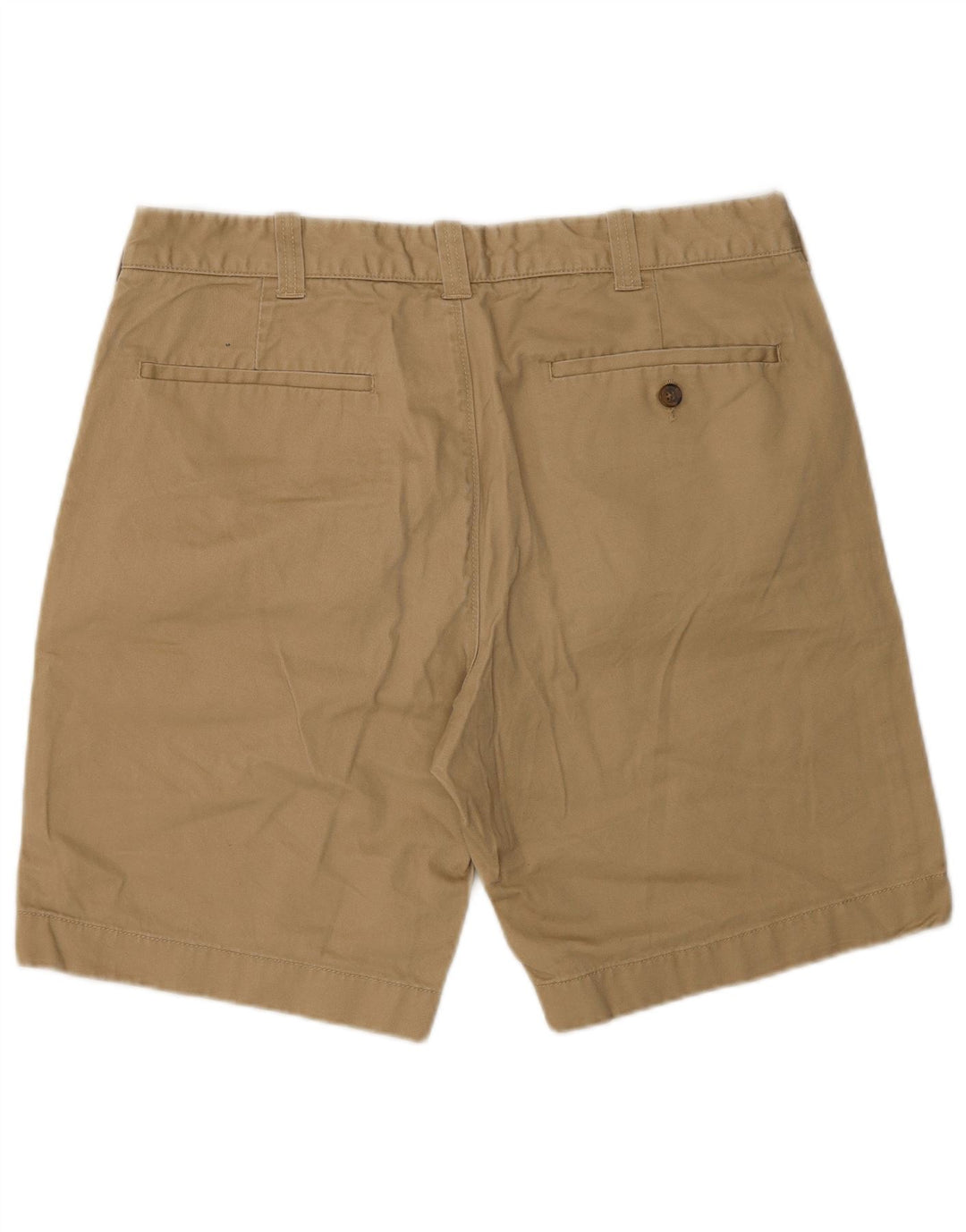 J. Crew Mens Gramercy Chino Shorts W33 Medium  Beige Cotton