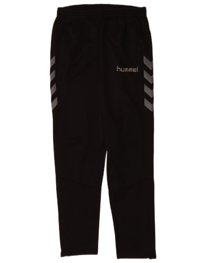 HUMMEL Mens Graphic Tracksuit Trousers Medium  Black Polyester