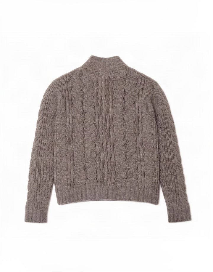 Gap Mens Button Neck Jumper Sweater XL Grey Wool