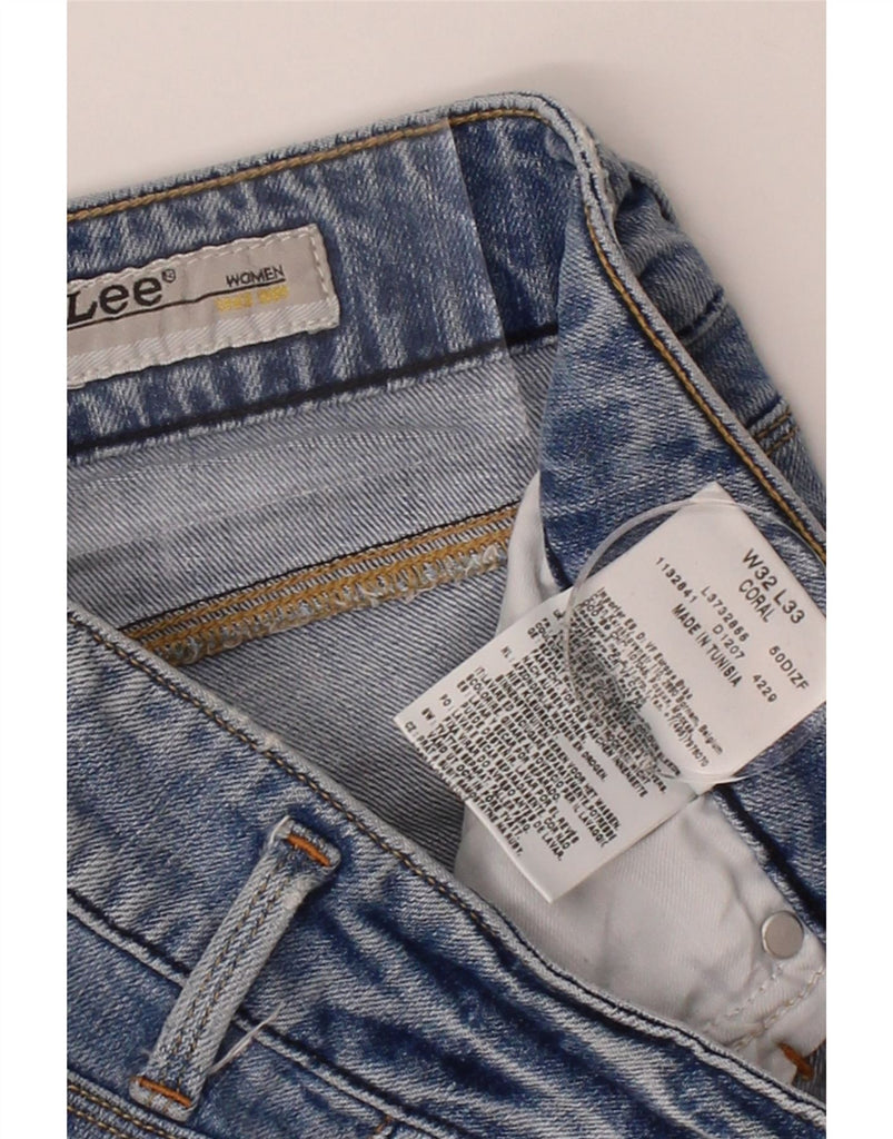 LEE Womens Coral Bootcut Jeans W32 L30 Blue Cotton Vintage Lee and Second-Hand Lee from Messina Hembry 