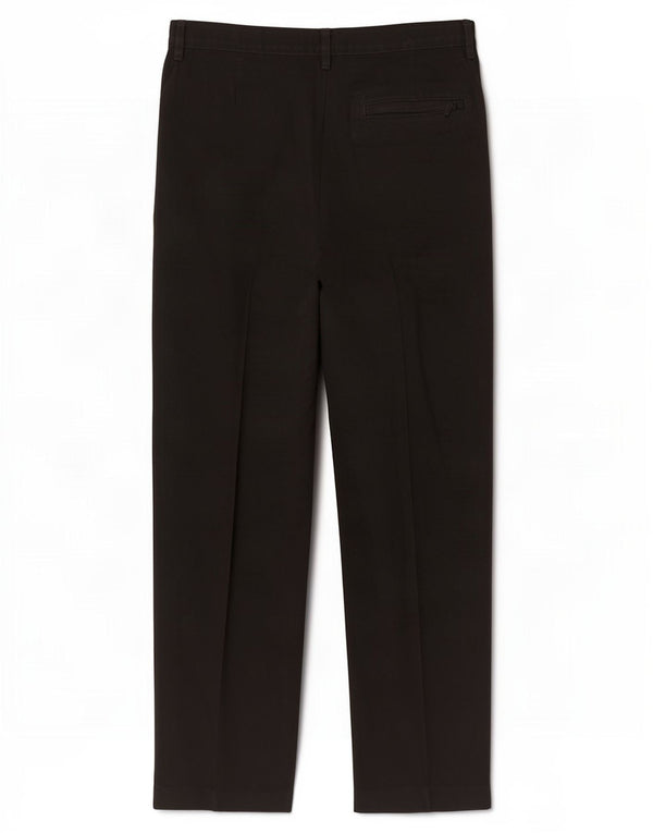 Marks & Spencer Girls Straight Chino Trousers 15-16 Years W30 L28 Black