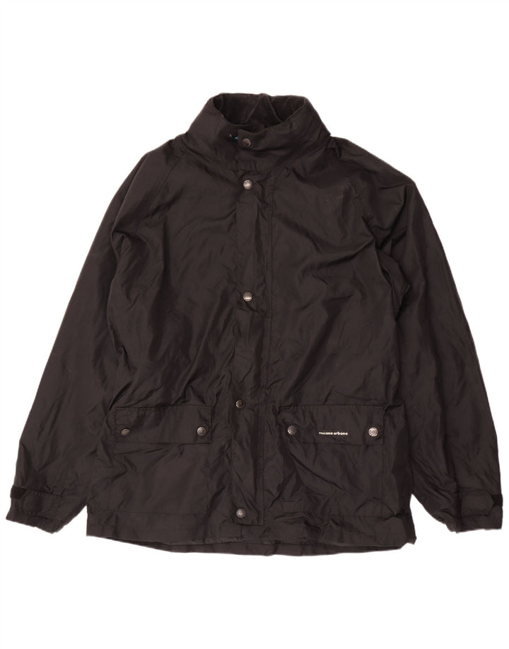 Tucano Urbano Mens Rain Jacket UK 14 Medium Black Polyamide