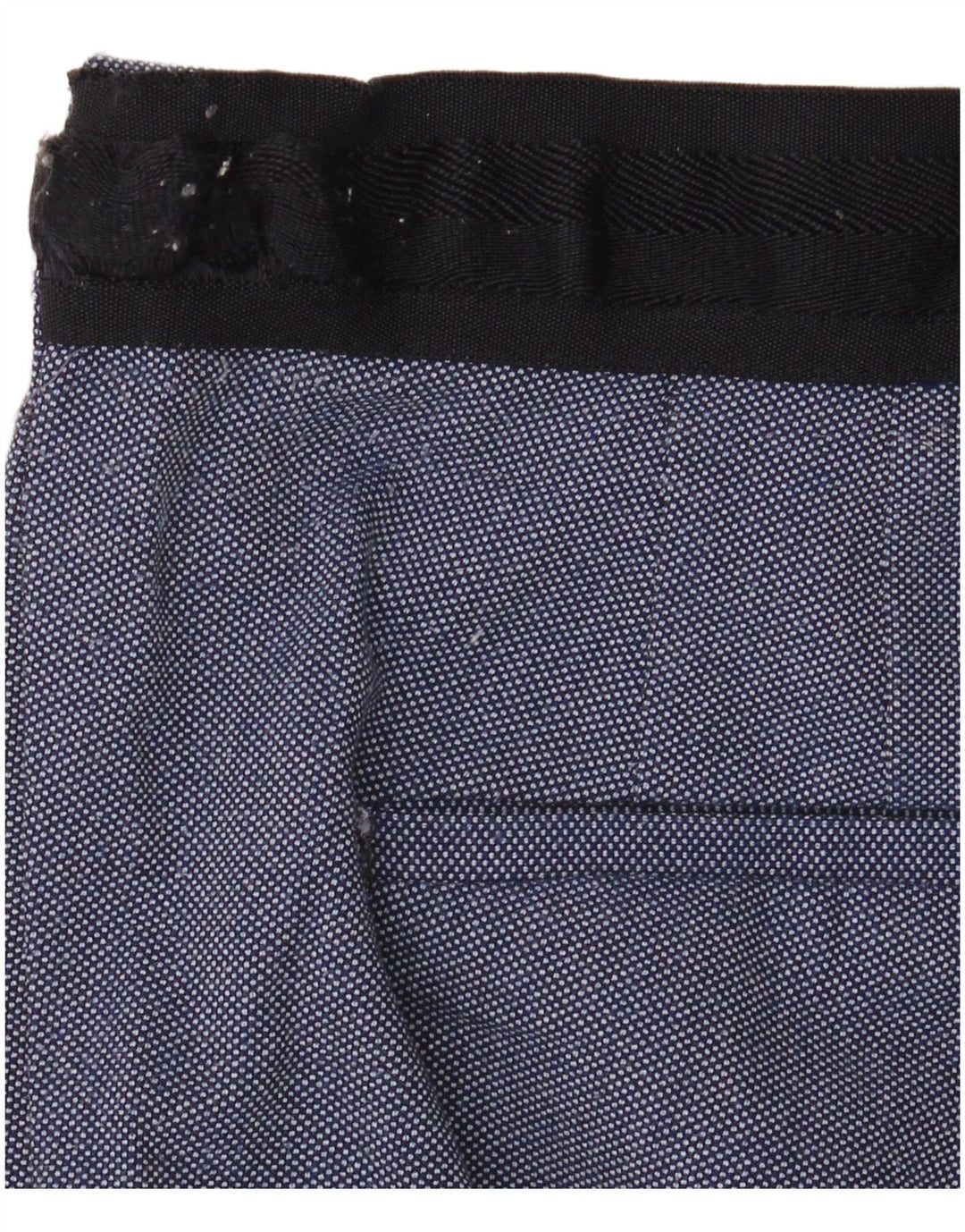 Marks & Spencer Womens Slim Suit Trousers XL W32 L28 Blue Polyester