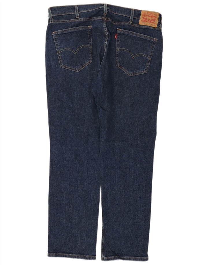 Levi's Mens Straight Jeans W38 L30 Blue Cotton