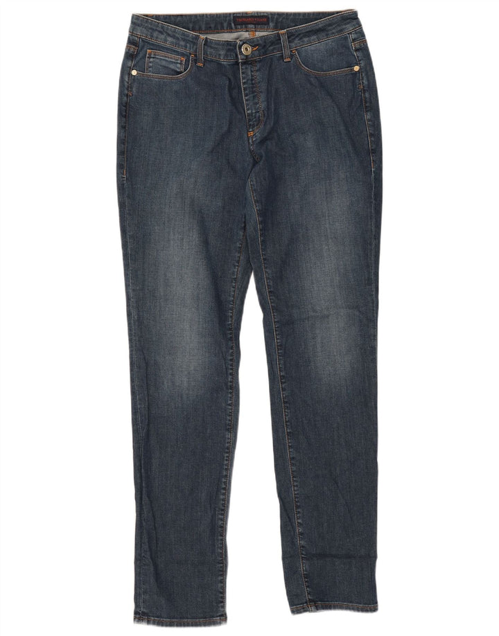 Trussardi Womens Slim Jeans W33 L32 Blue