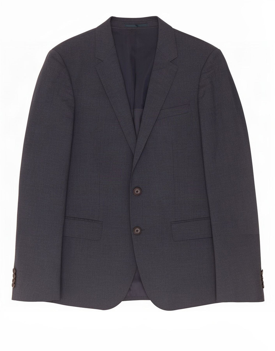Hugo Boss Mens 2 Button Blazer Jacket EU 48 Medium Navy Blue Wool