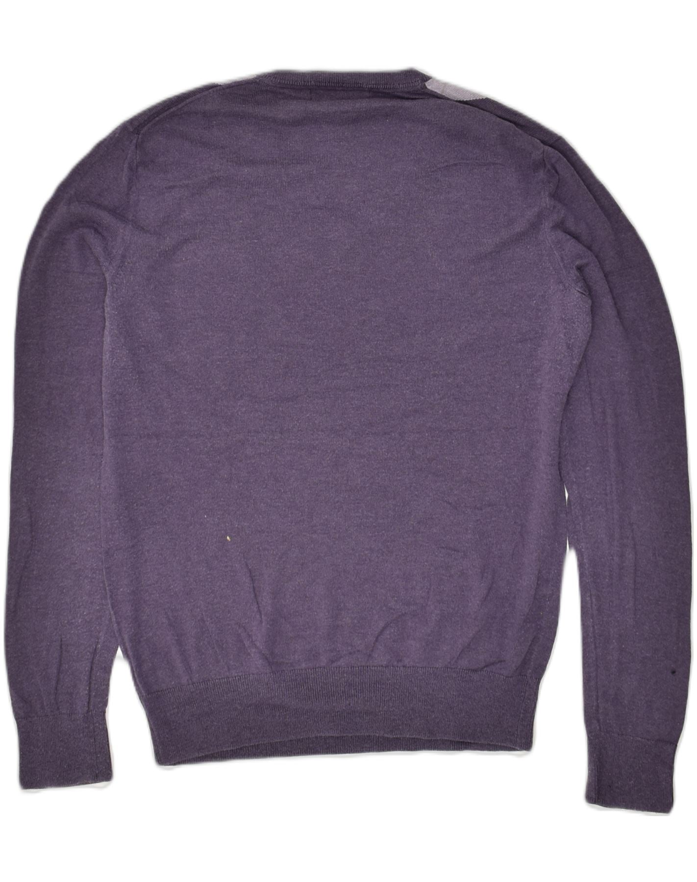 Diamond Crew Neck Sweater Lilac