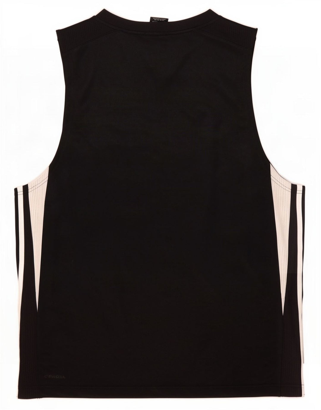 Adidas Mens Climacool Vest Top Large Black Colourblock Polyester