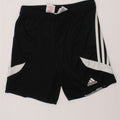 ADIDAS Boys Sport Shorts 9-10 Years Medium  Black Colourblock Polyester Vintage Adidas and Second-Hand Adidas from Messina Hembry 