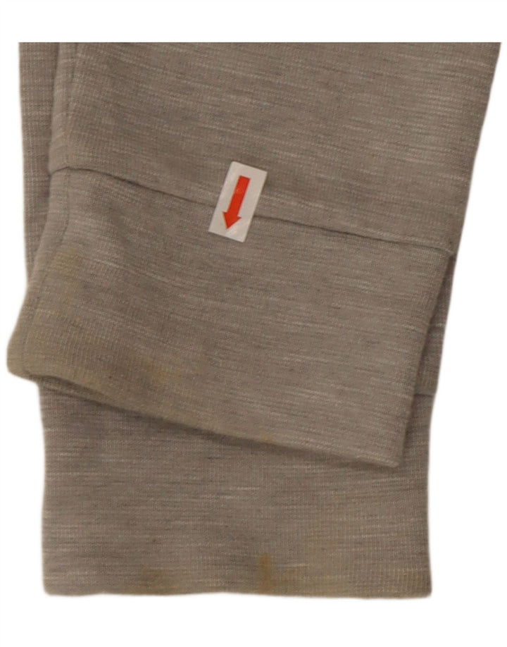Adidas Mens Graphic Loose Fit Sweatshirt Jumper Small Grey Cotton