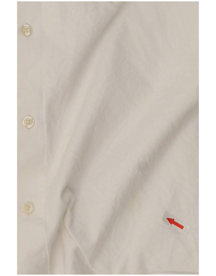 Jack Wills Mens Shirt Medium White Cotton