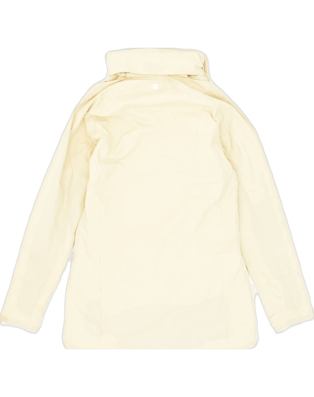 MOUNTAIN WAREHOUSE Womens Hooded Windbreaker Jacket UK 12 Medium White | Vintage Mountain Warehouse | Thrift | Second-Hand Mountain Warehouse | Used Clothing | Messina Hembry 