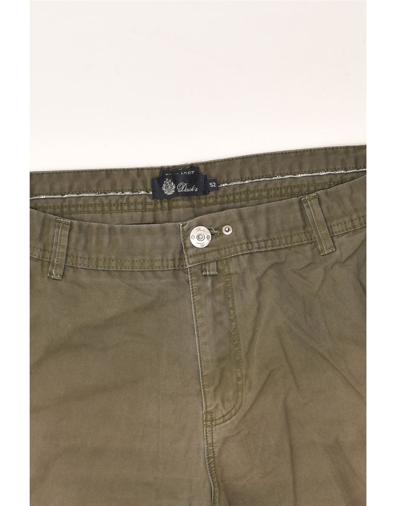 DACK'S Mens Cargo Shorts IT 52 2XL W38 Khaki Cotton | Vintage Dack's | Thrift | Second-Hand Dack's | Used Clothing | Messina Hembry 