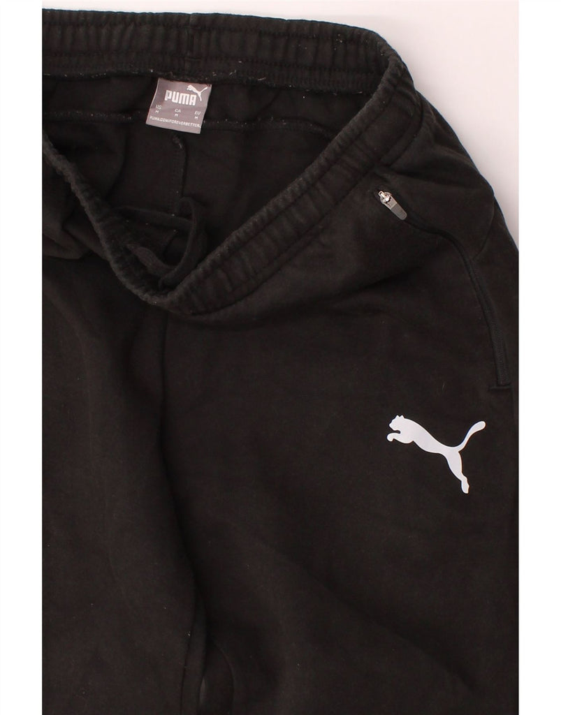PUMA Mens Tracksuit Trousers Medium  Black Cotton Vintage Puma and Second-Hand Puma from Messina Hembry 