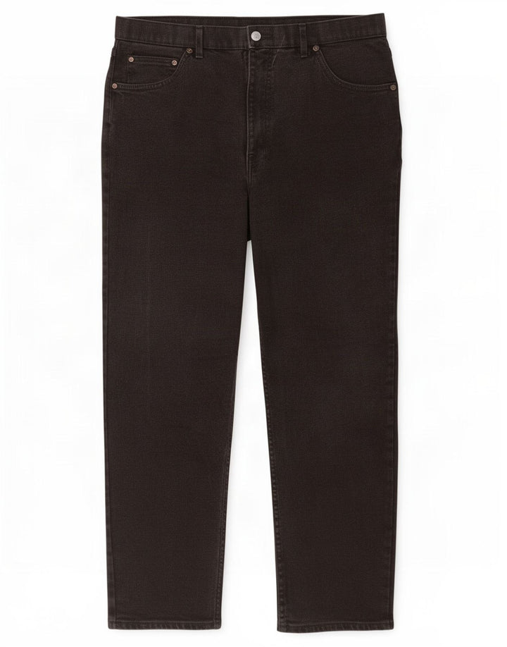 Marks & Spencer Mens Straight Jeans W36 L29 Black Cotton