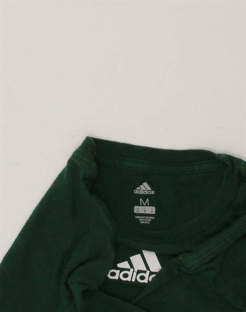 ADIDAS Boys Graphic T-Shirt Top 12-13 Years Medium Green Cotton | Vintage Adidas | Thrift | Second-Hand Adidas | Used Clothing | Messina Hembry 