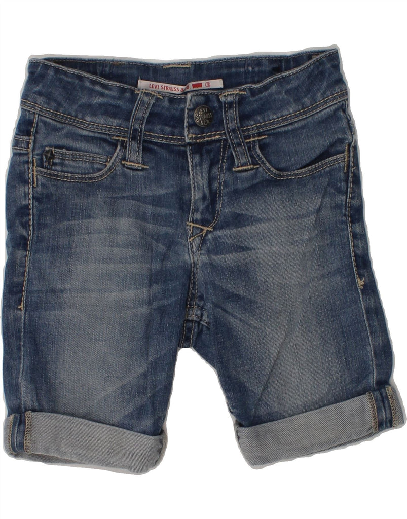 LEVI'S Boys Denim Shorts 2-3 Years W19  Blue Cotton | Vintage Levi's | Thrift | Second-Hand Levi's | Used Clothing | Messina Hembry 