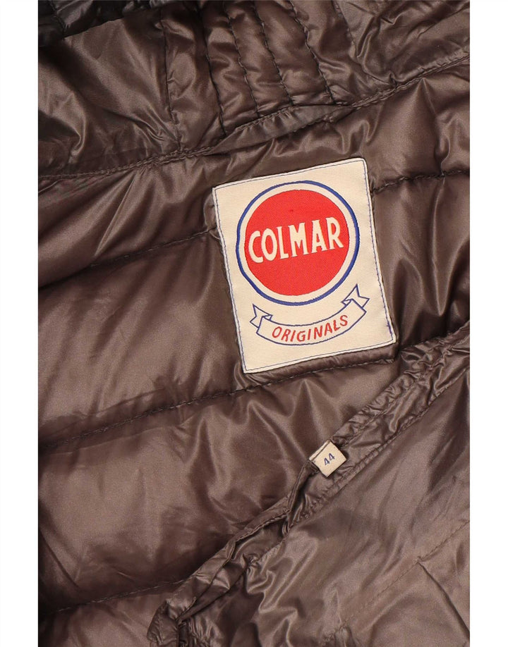 Colmar Womens Hooded Padded Jacket IT 44 Medium Black Polyamide