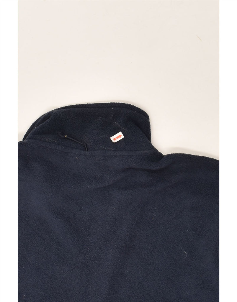 MOUNTAIN WAREHOUSE Womens Fleece Jacket UK 16 Large Navy Blue Polyester | Vintage Mountain Warehouse | Thrift | Second-Hand Mountain Warehouse | Used Clothing | Messina Hembry 